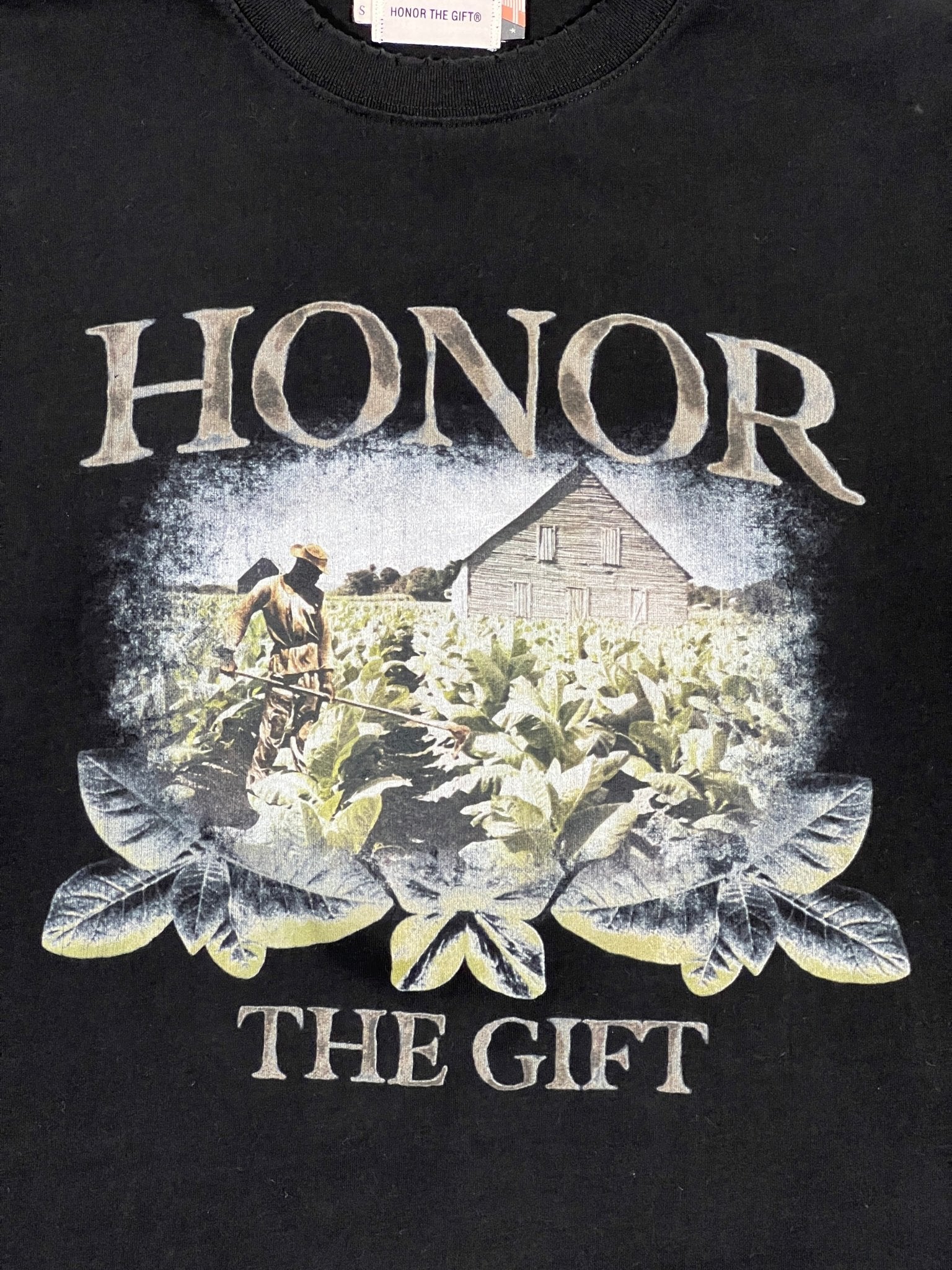 Probus HONOR THE GIFT TOBACCO FIELD SS TEE BLACK S