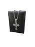 Probus IHS CROSS01- LOGO ROSARY SILVER O/S