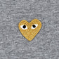 Probus P1T216 PLAY T-SHIRT GOLD HEART GREY S