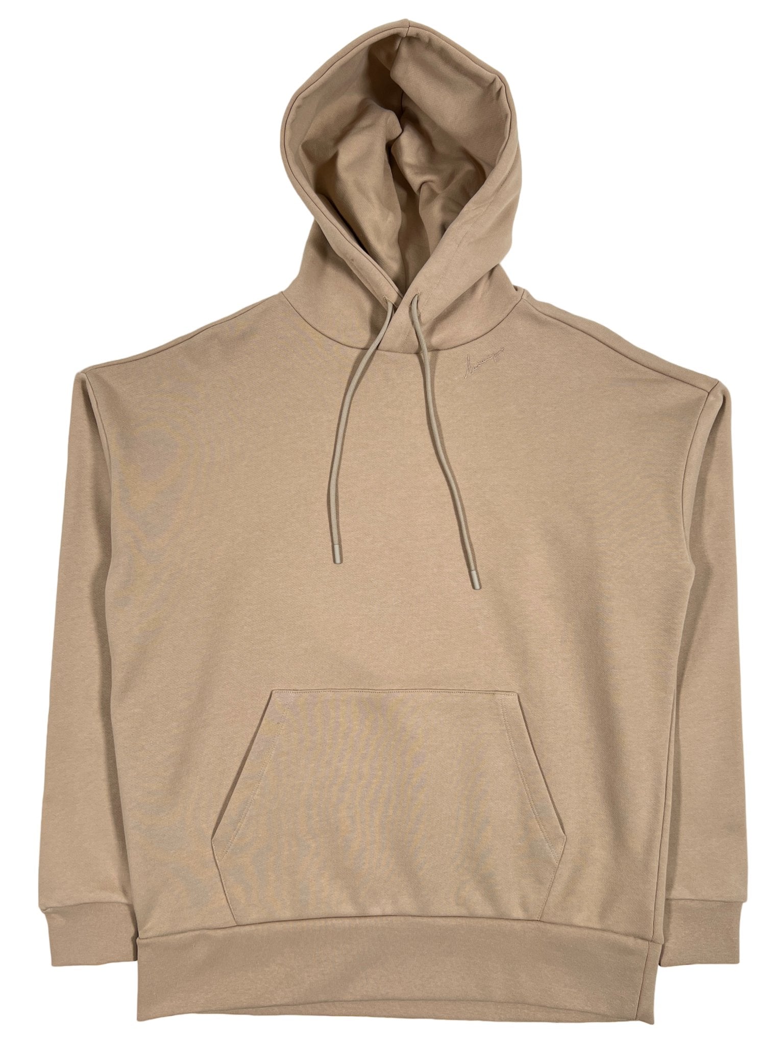 Probus INIMIGO LETTER OVERSIZED HOODIE WINTER DESERT INIMIGO LETTER OVERSIZED HOODIE WINTER DESERT BEIGE - FRONT VIEW
