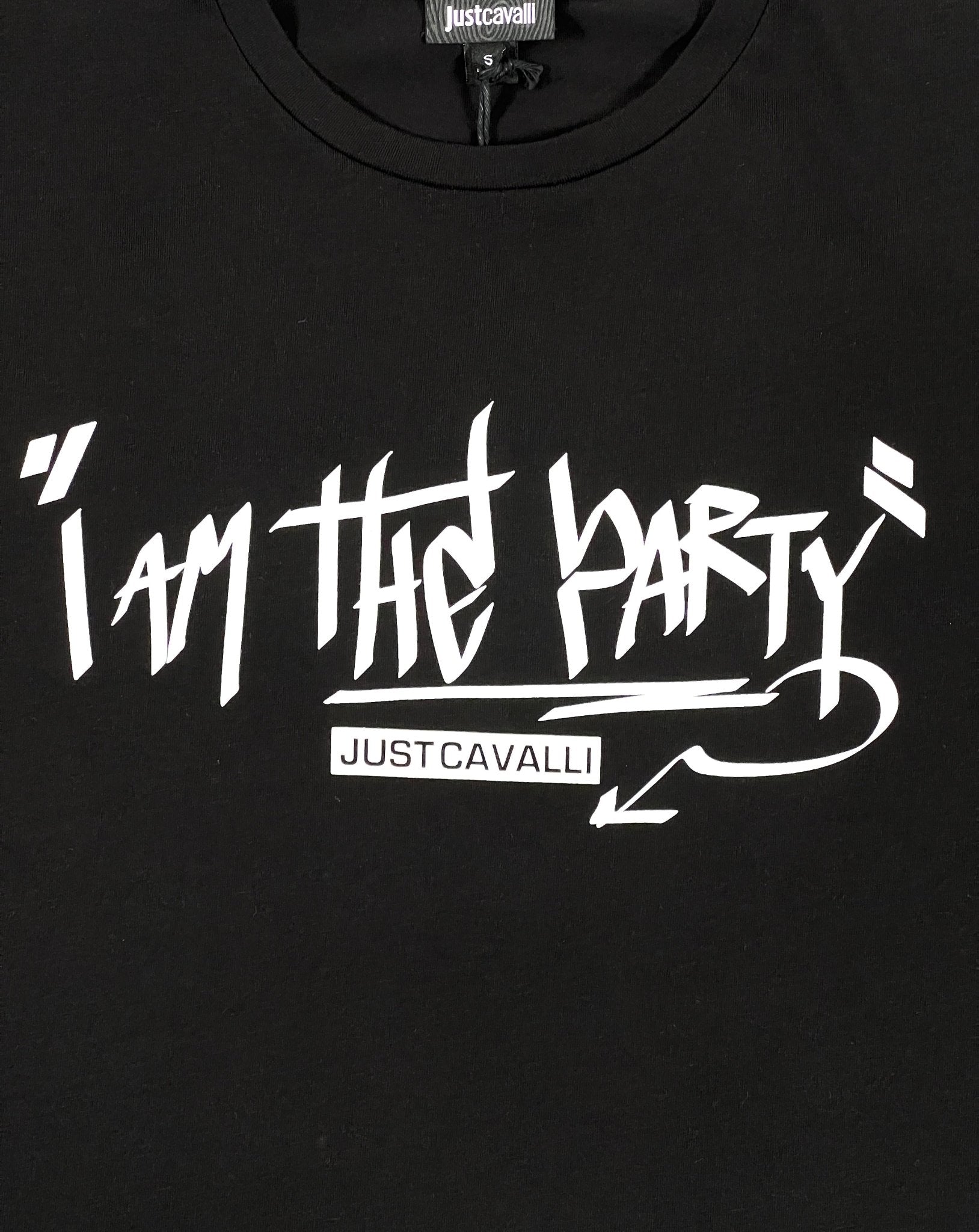 Probus JUST CAVALLI S01GC0695 T-SHIRT BLACK S