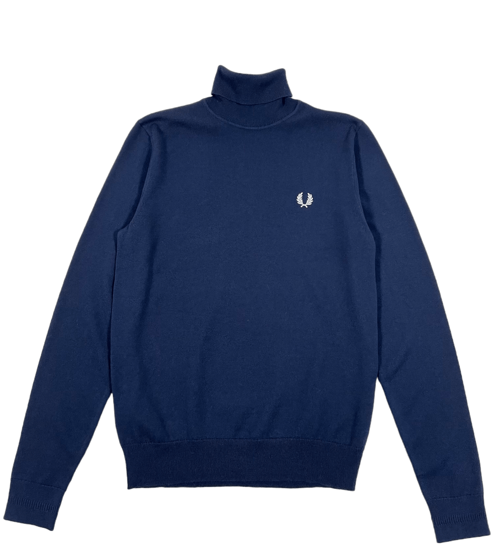 Probus FRED PERRY K9552 ROLL NECK JUMPER NAVY XS