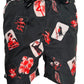A KSUBI ICONS BOARDSHORT BLACK.