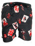 A KSUBI ICONS BOARDSHORT BLACK.