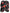 A black and red KSUBI ICONS BOARDSHORT BLACK with a floral print on it.