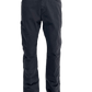 A pair of men's REPRESENT M07064 STRAIGHT LEG DENIM BLACK pants on a green background.