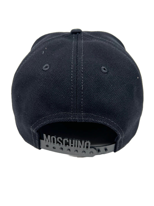 Probus MOSCHINO 9204 CANVAS CAP BLACK O/S