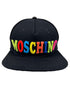 Probus MOSCHINO 9204 CANVAS CAP BLACK O/S