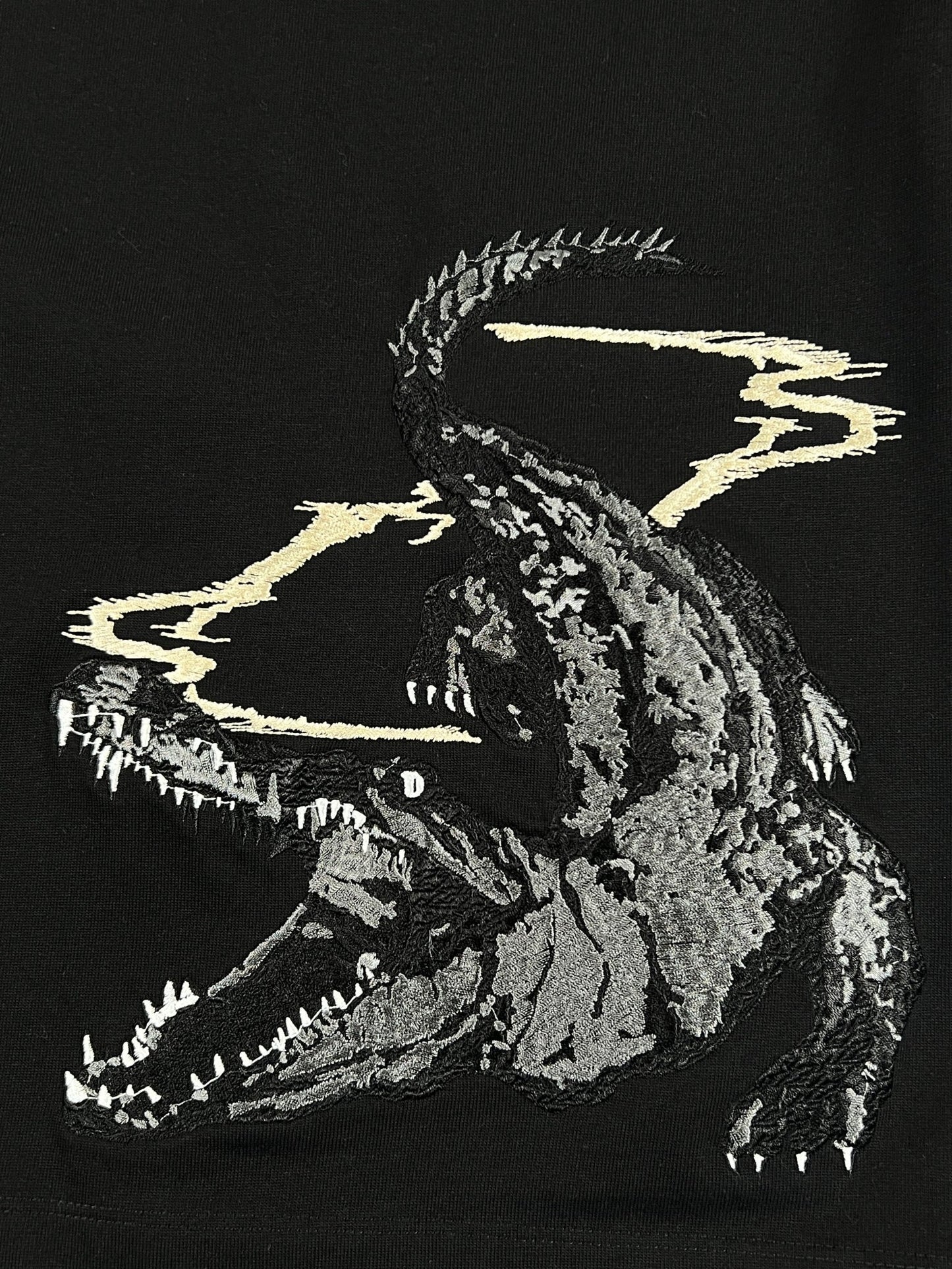Probus ONLY THE BLID OTB-T1315 ALLIGATOR T-SHIRT BLACK/ ONLY THE BLID OTB-T1315 ALLIGATOR T-SHIRT BLACK/ BLACK