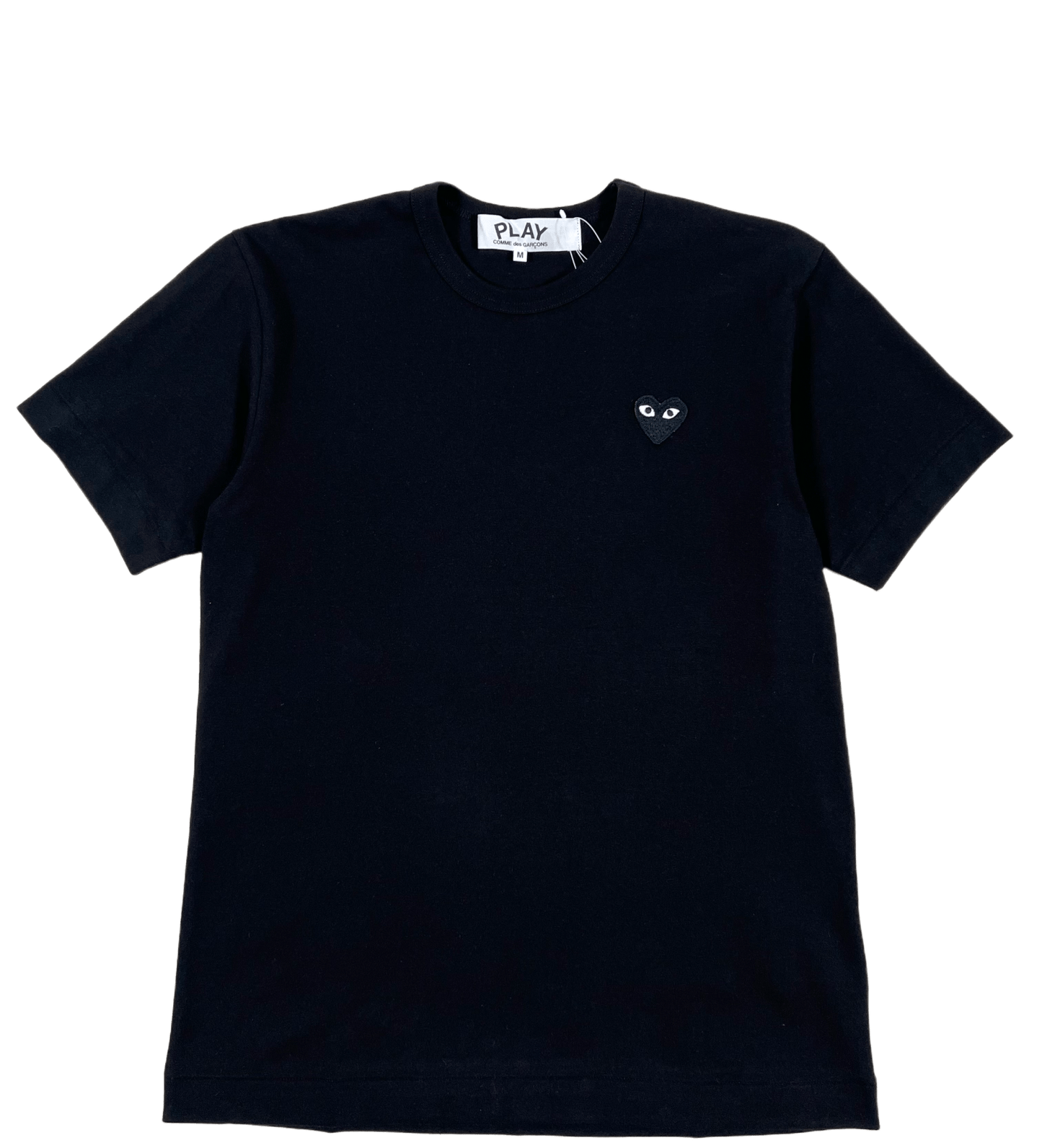 COMMES DES GARCONS P1T064 BLK T SHIRT BLACK HEART Probus