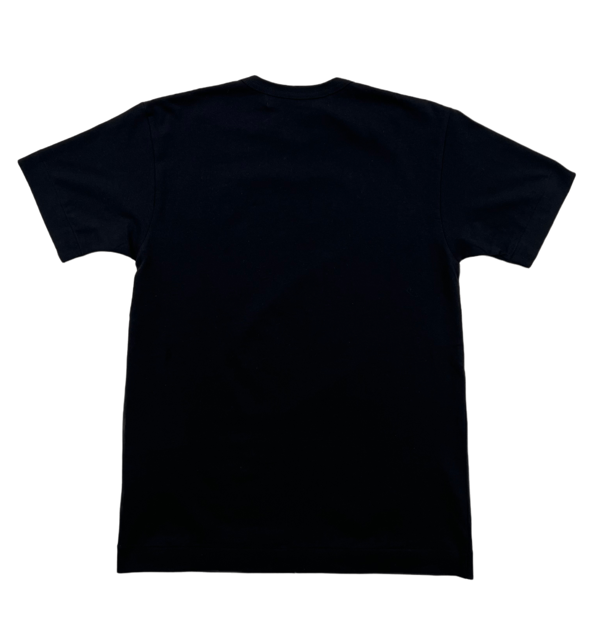 Commes Des Garcons P1T216 Play T-Shirt Gold Heart Black Probus
