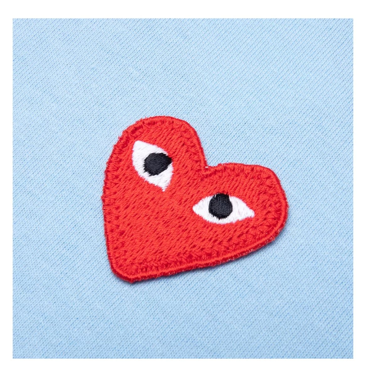 Probus COMMES DES GARCONS P1T272 PLAY RED HEART T-SHIRT BLUE S