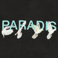 A 3.PARADIS black t-shirt with the word "Paradis" on it.