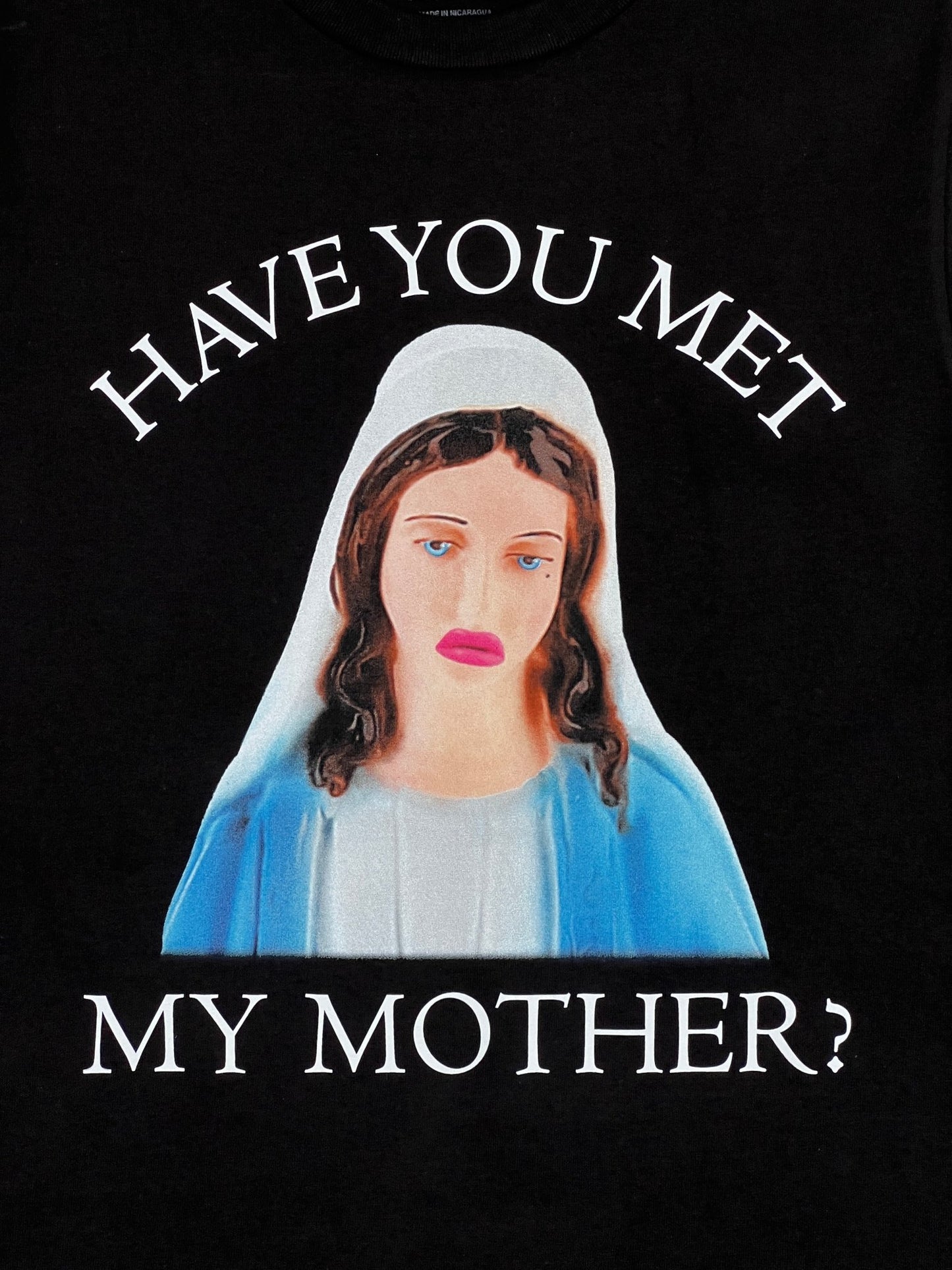 Have you met my PLEASURES MOTHER T-SHIRT BLACK, made of 100% Cotton?