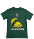The Pleasures Your Time T-shirt Green by PLEASURES features a playful graphic of two yellow tortoises mating, with "take your time" above and "PLEASURES" below—a bold pick for those with unapologetic style.