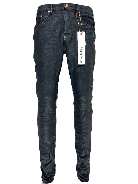 PURPLE BRAND JEANS P001-BCRB MIDNIGHT COATED BLACK