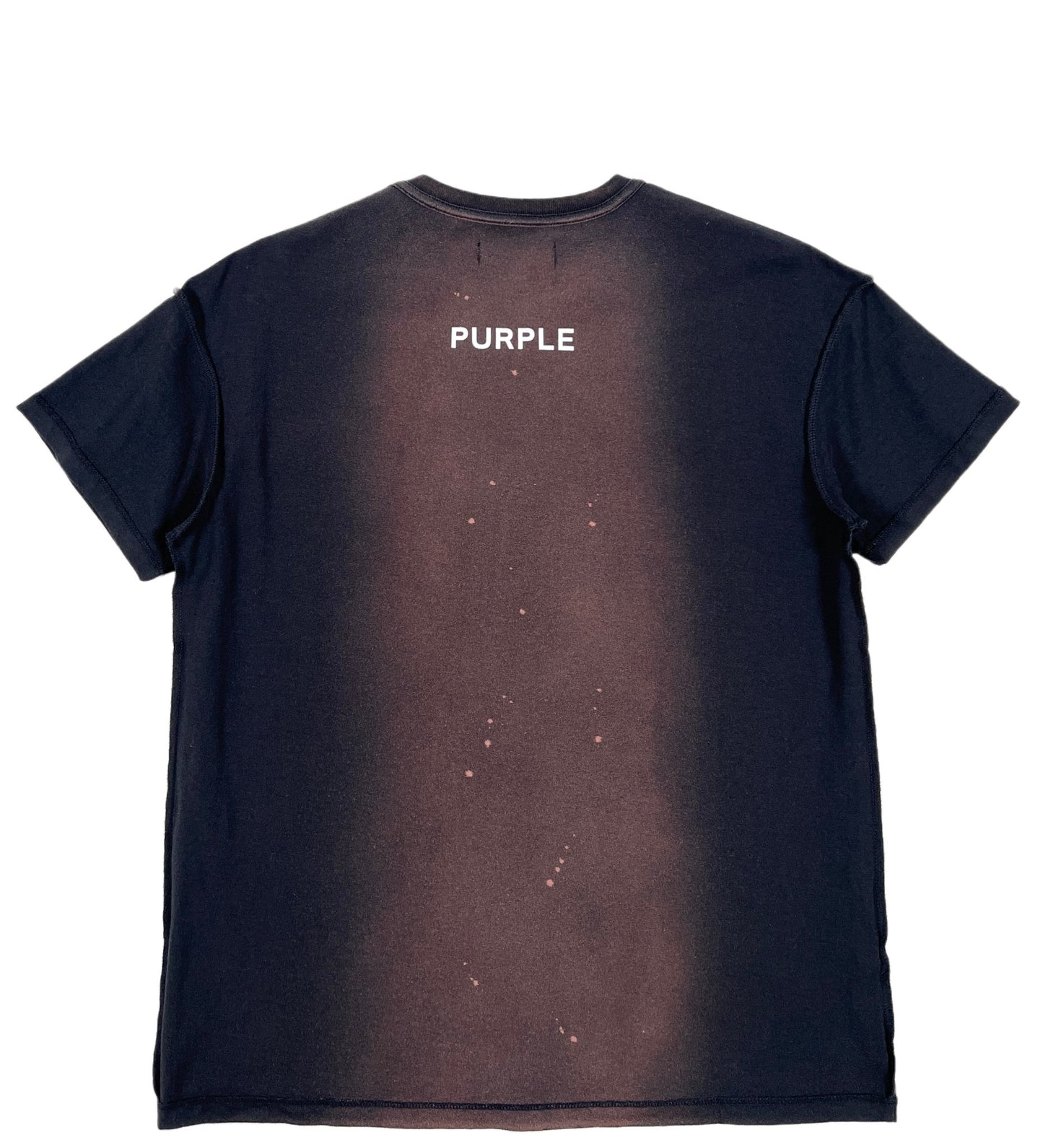 Purple Brand Textured Jersey Short Sleeve Logo Tee