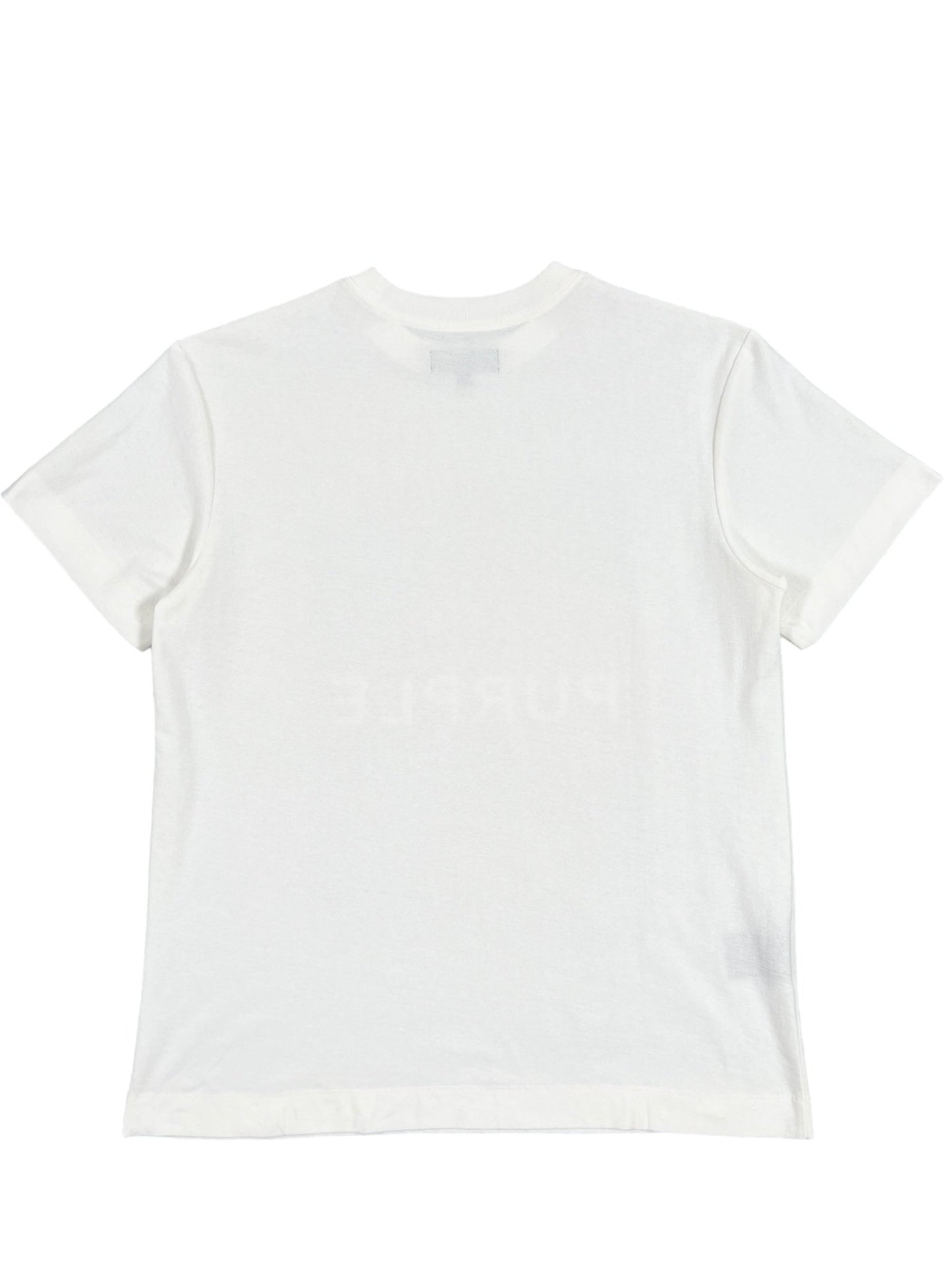 A Purple Brand P104-QRCC823 Textured Jersey SS Tee in Off White.