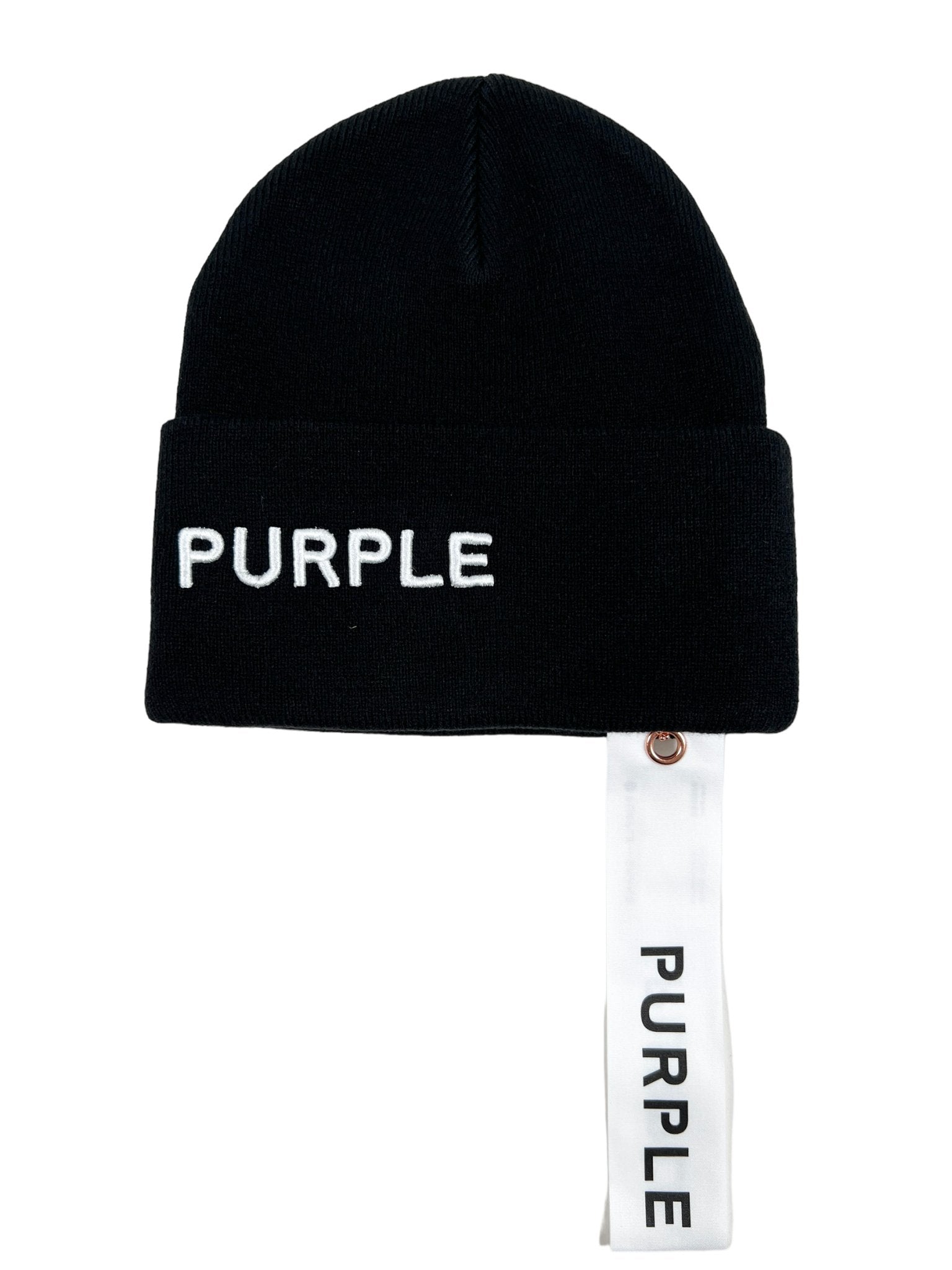 PURPLE BRAND | P921-ABBK423 ACRYLIC CUFFED BEANIE - Probus