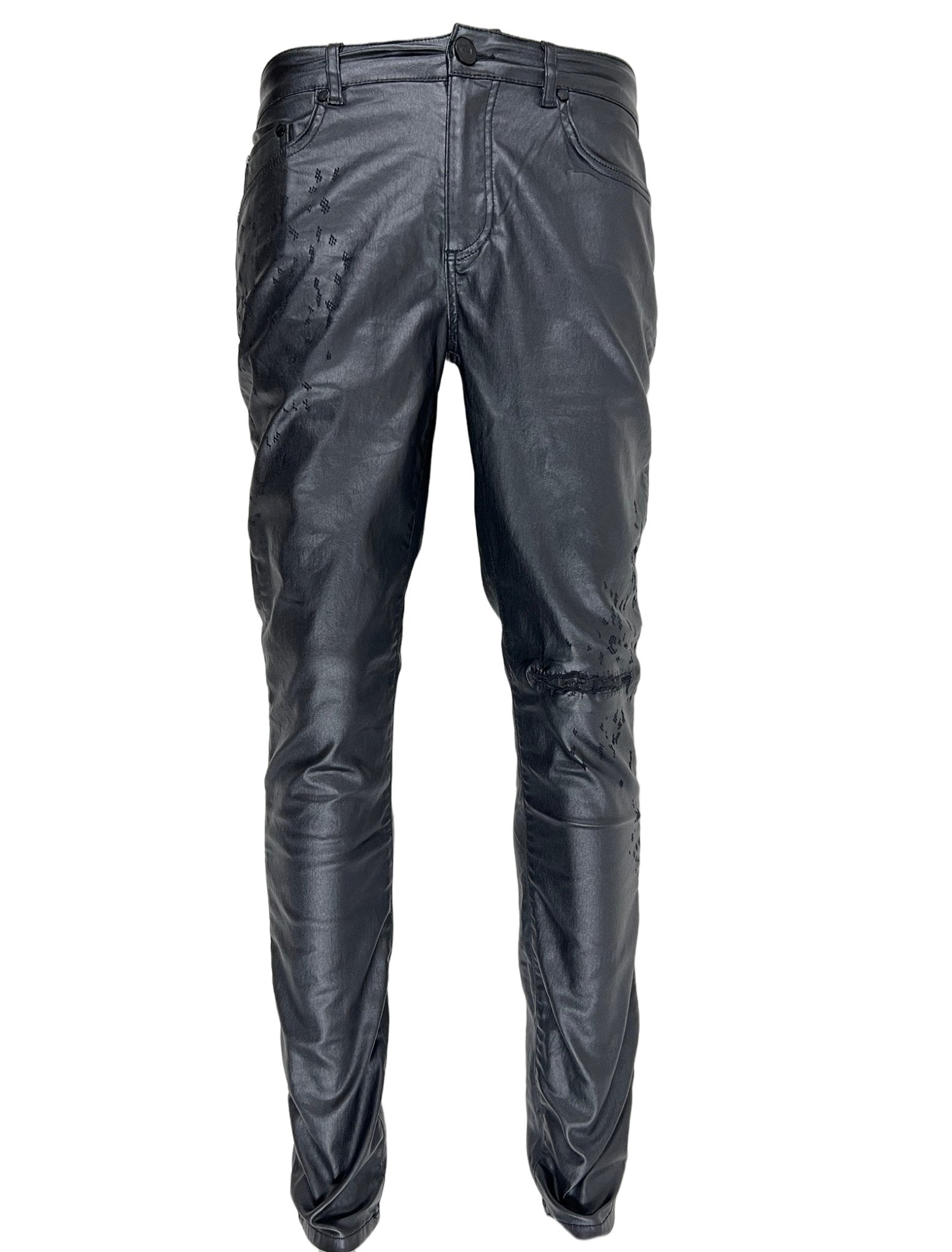 Probus RH45 OD04 Y LUPINE DENIM SKINNY WAX COATED BLACK 32