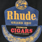 RHUDE RHUDE GRAND CRU HOODIE VTG BLACK