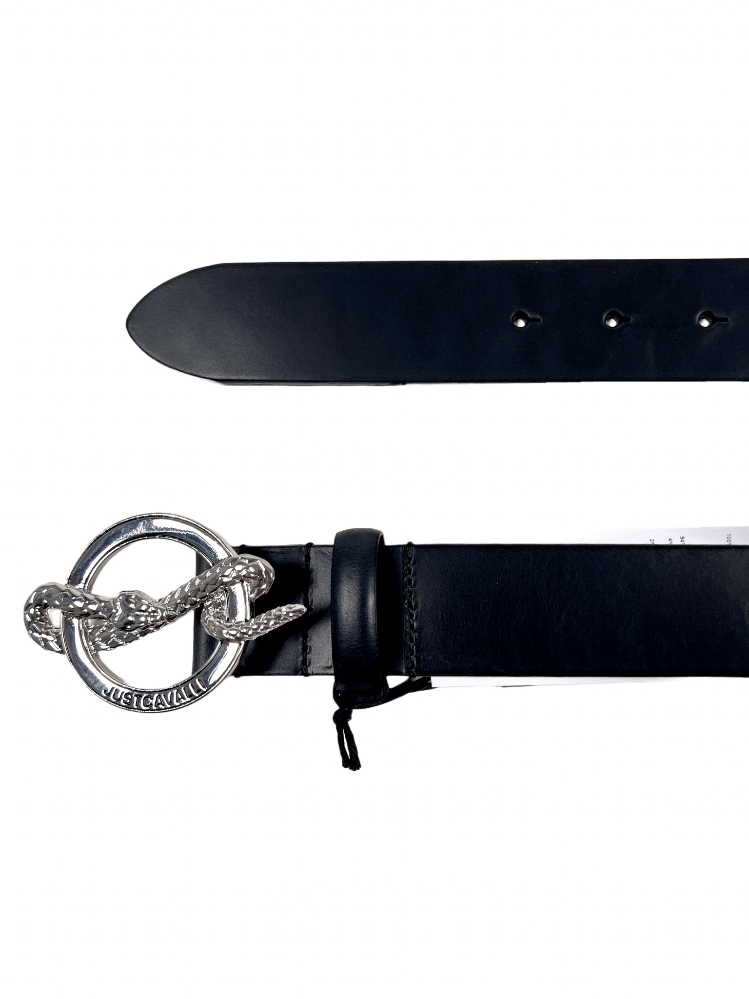 Probus JUST CAVALLI S10TP0276-PR227 BELT BLACK/SILVER 90