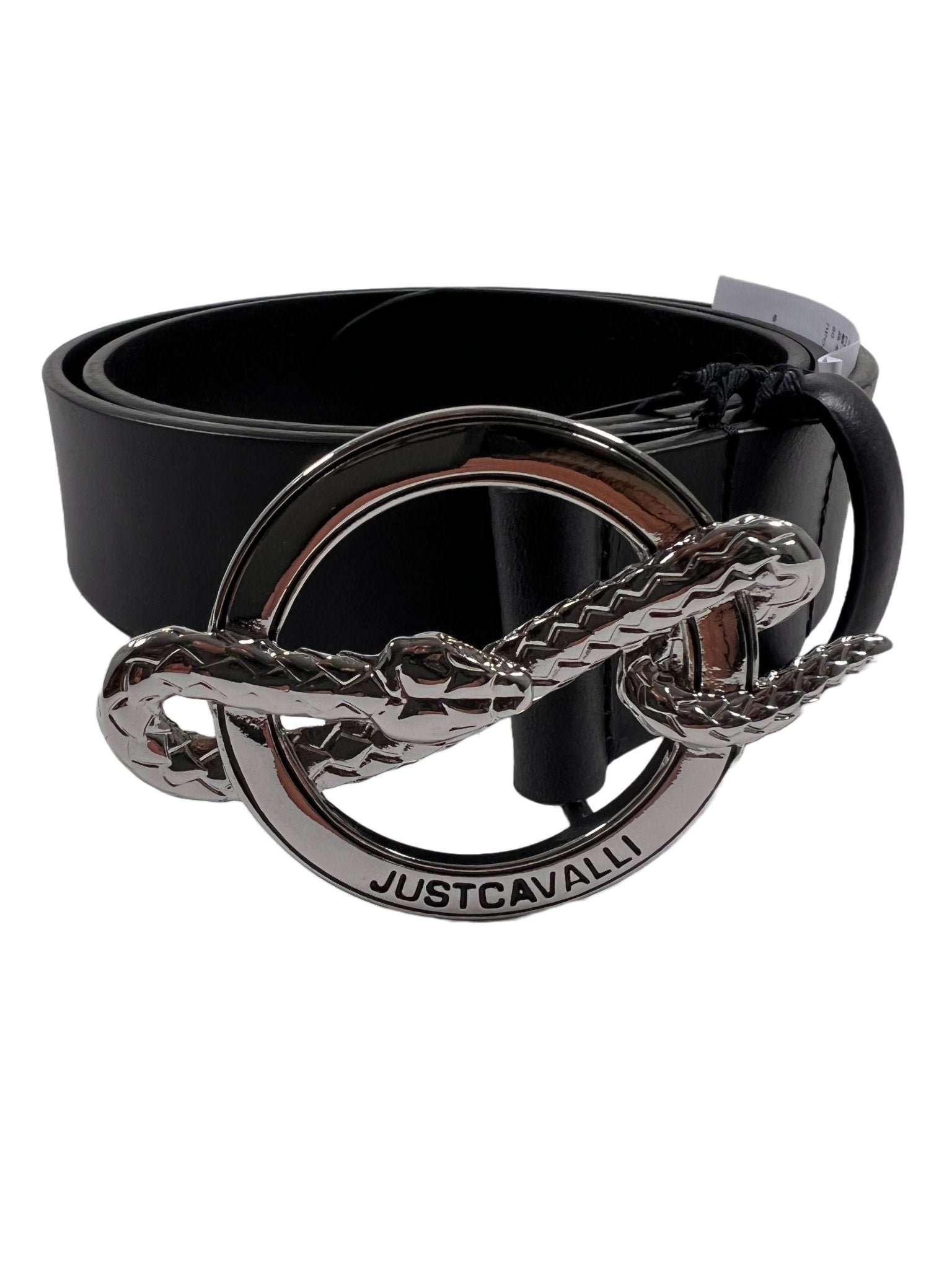 Probus JUST CAVALLI S10TP0276-PR227 BELT BLACK/SILVER 90