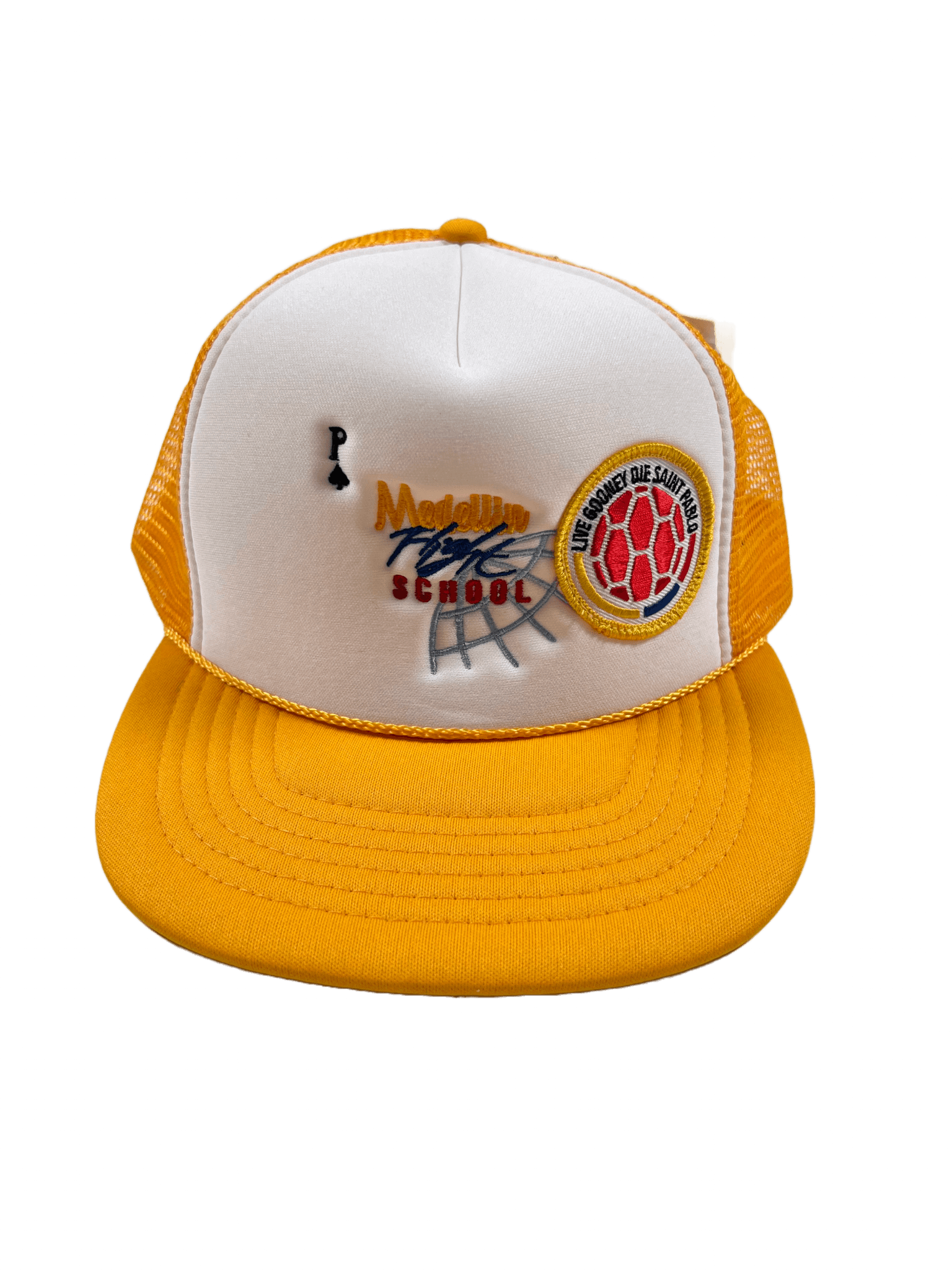 Brian Wood Saint Pablo Flight School Trucker Yellow