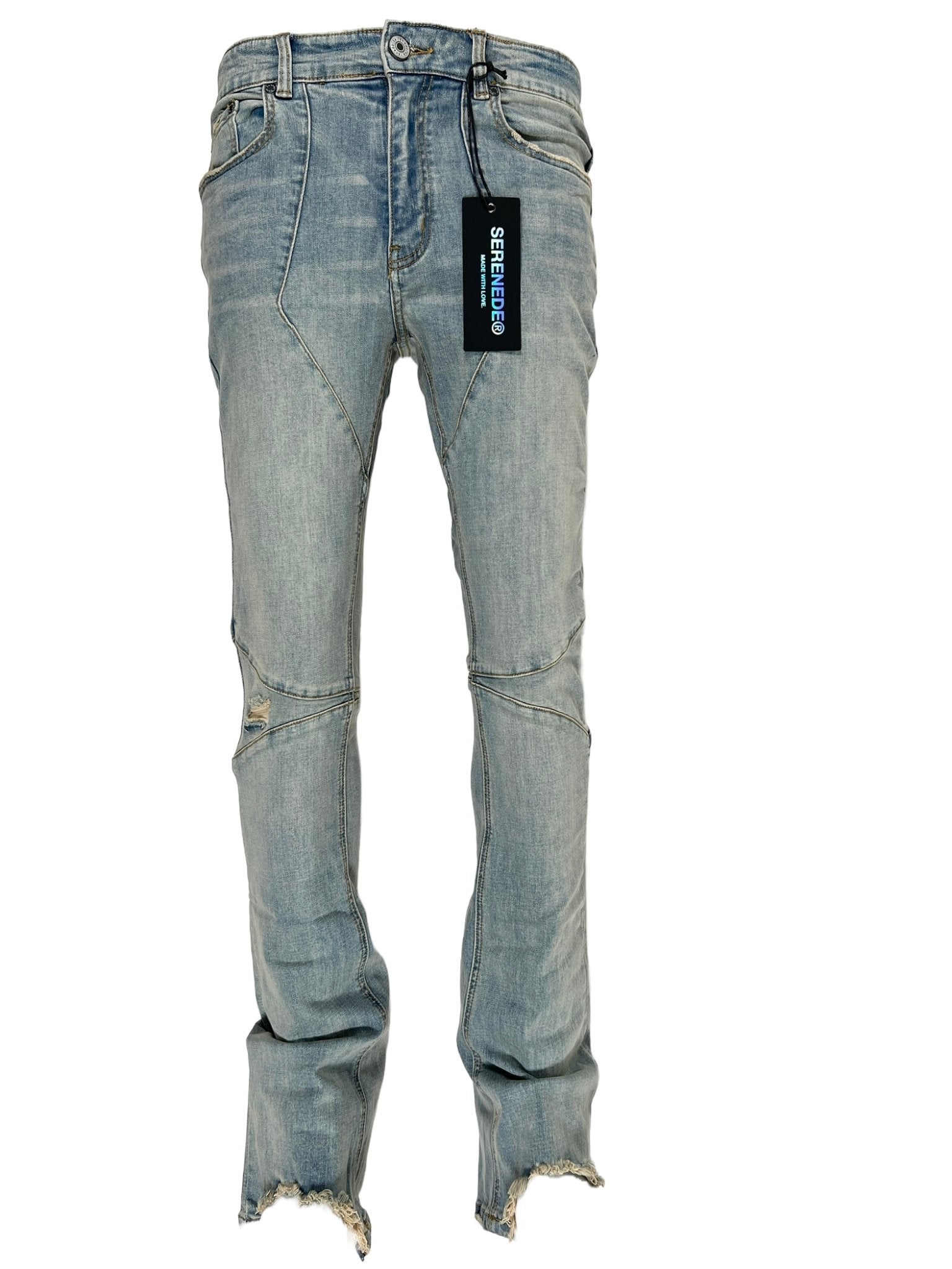 SERENEDE BRONZE STACKED JEANS EARTH - Probus