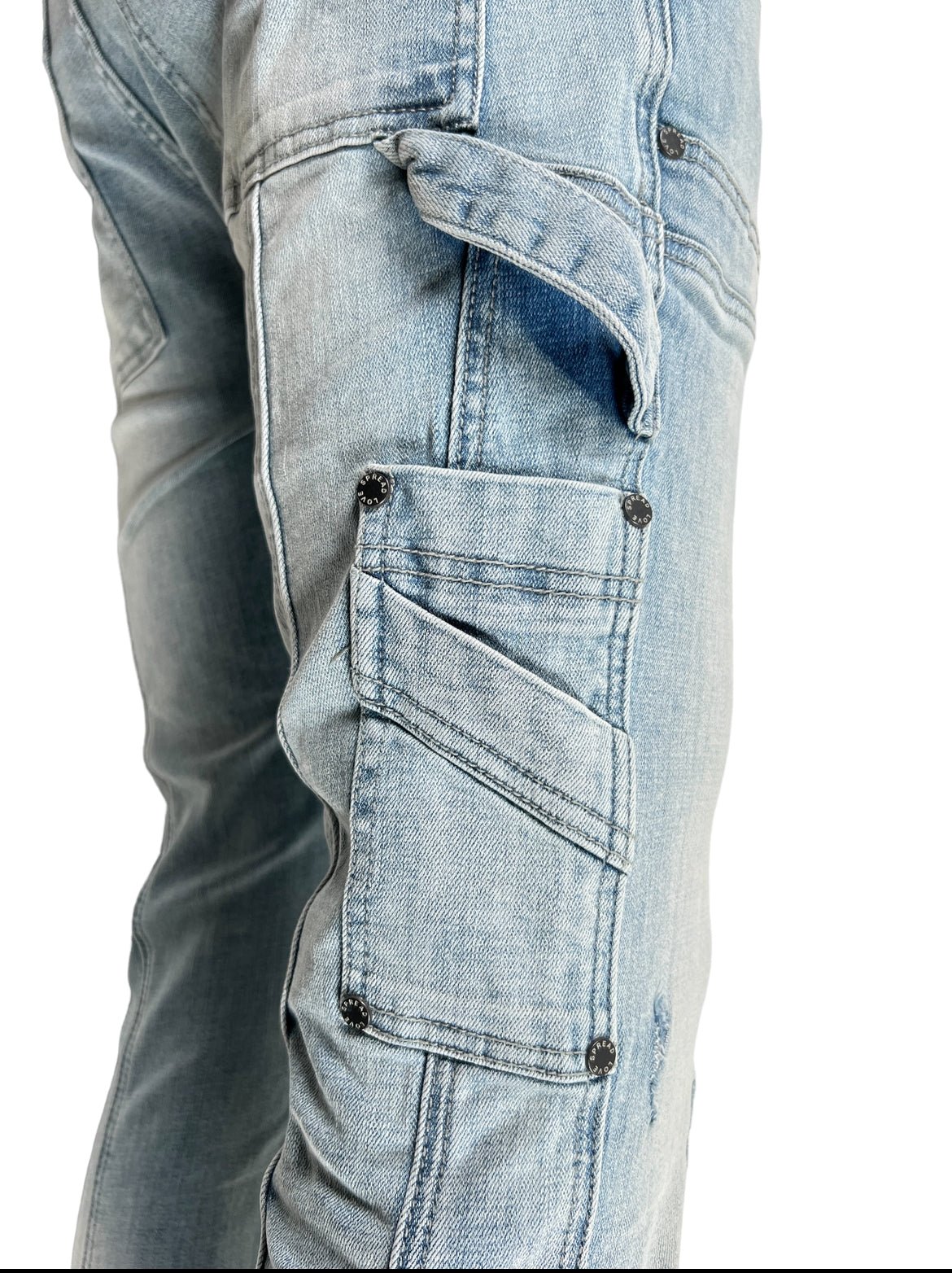 Probus SERENEDE SKY STACKED JEANS BLUE/ SERENEDE SKY STACKED JEANS BLUE/ BLUE