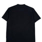 The back view of a black ADIDAS x Y-3 H44798 RELAXED SS TEE.