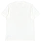 Back view of the ADIDAS x Y-3 T-Shirt IT7522 Gfx SS Tee in off white, designed with a casual fit and short sleeves, crafted from sustainable cotton on a white background.
