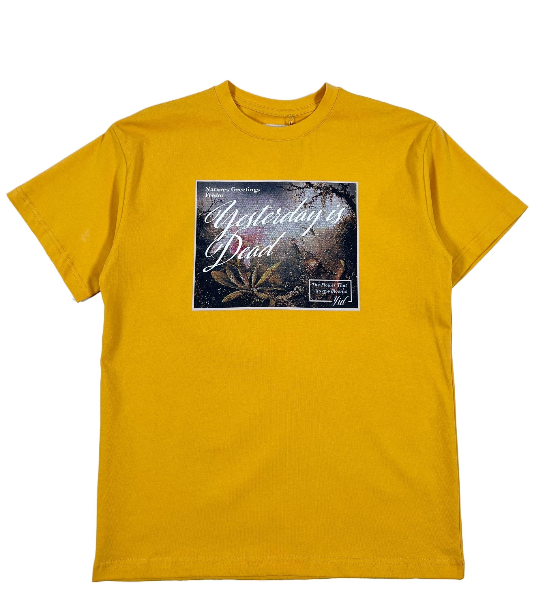 Probus YESTERDAY IS DEAD GARDEN TEE YELLOW S